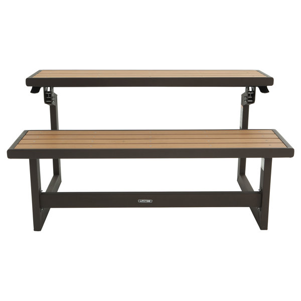 Plastic convertible deals bench picnic table